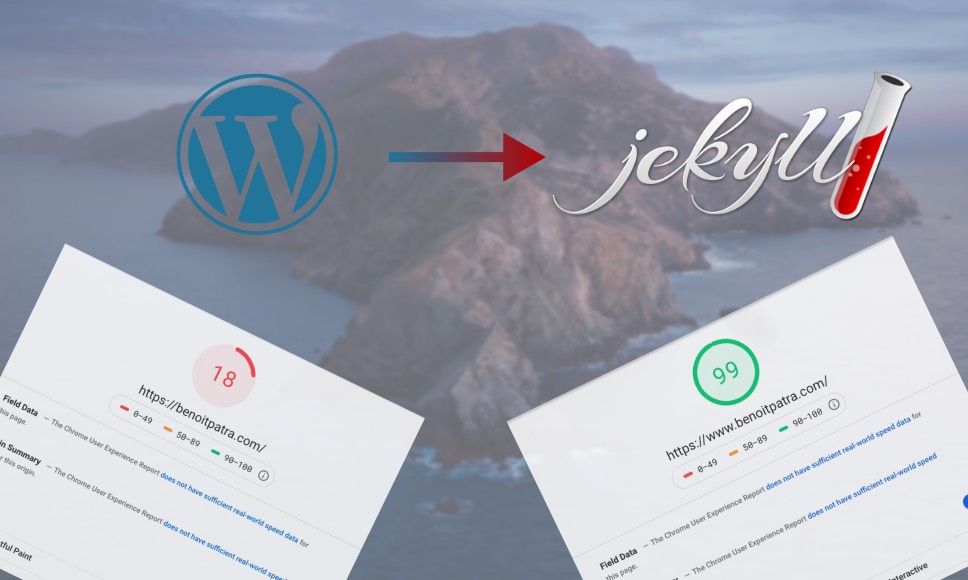 I migrated my blog away from Wordpress to a Jekyll solution hosted on Azure Static Web Apps